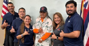 usvets barbers point team members veteran Earnest Ancheta group shot