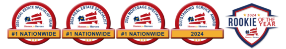 2024 top affiliate specialist awards outstanding service Homes for Heroes